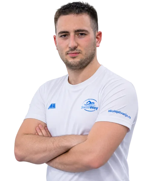 Stefan Stojić, trener škole plivanja Swim Way na Obilićevom vencu